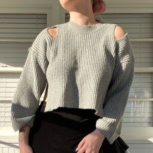 Cropped sweater